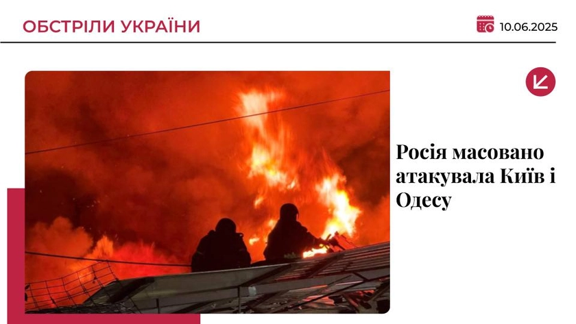 Росія здійснила одну з наймасштабніших атак “Шахедами” на Київ: є загибла та постраждалі