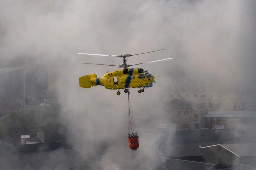 Odesa’s Maternity Hospital Hit, Kyiv Blanketed in Smoke After Russian Strikes; Dead and Injured