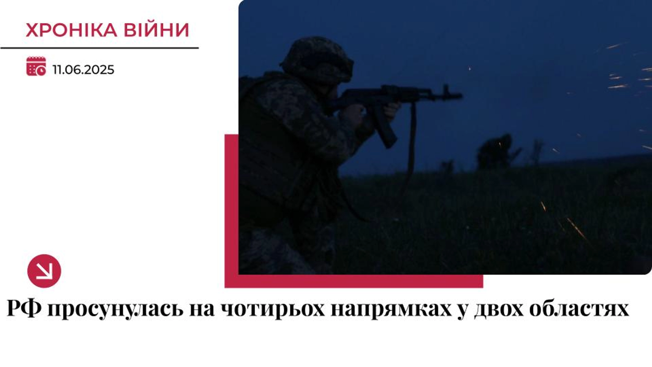 Хроніка війни в Україні. 11 червня: Росіяни просунулися на чотирьох напрямках фронту