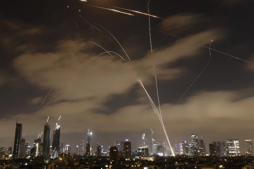 Iran Launches Missile Barrage as Israel Strikes Tehran