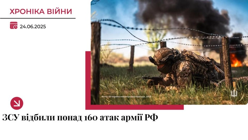 Хроніка війни: ЗСУ відбили понад 160 атак ворога