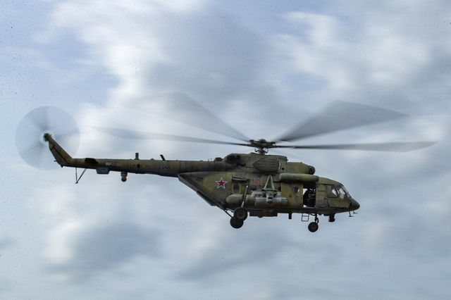 Russian Helicopter Reportedly Shot Down by ‘Friendly Fire’ During Ukrainian Drone Attack in Rostov