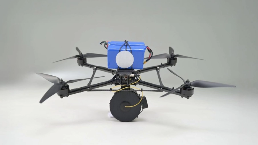 Ukraine Rolls Out Advanced Ronnie-13 Drone With Fiber-Optic Control