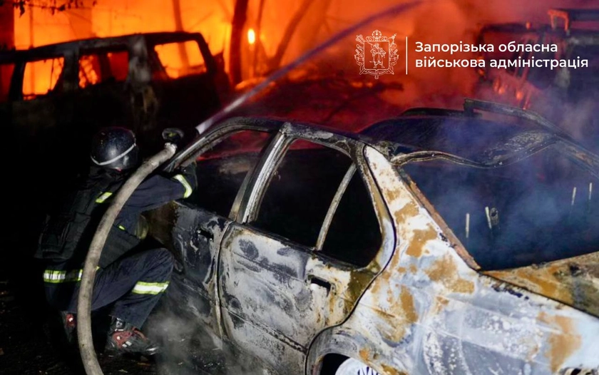 Zaporizhzhia Struck by Shaheds as Russian HQ in Occupied Donetsk Allegedly Hit
