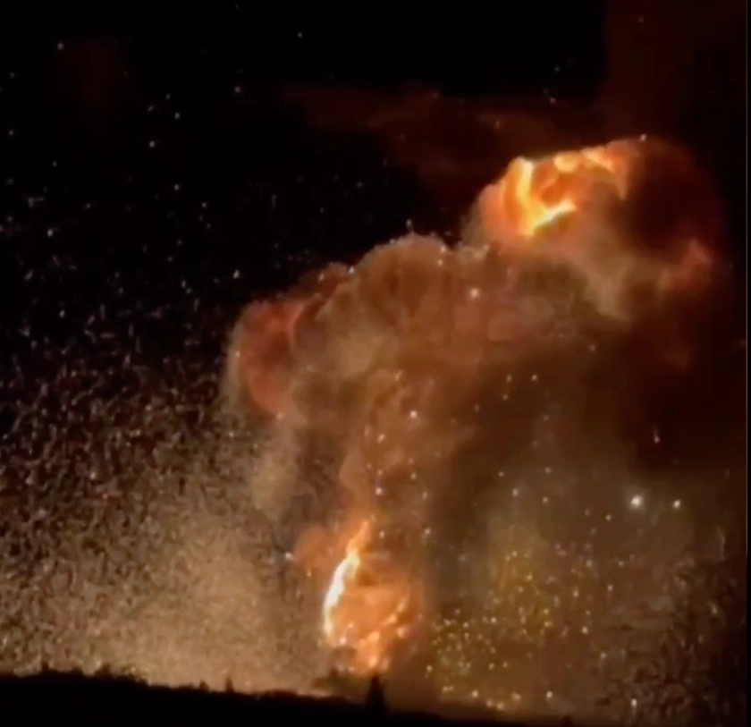 SBU Attack on Russian Logistics Hub Blows Donbas Ammo Depot ‘Sky-High’