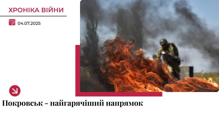 Хроніка війни: Покровськ – все ще найгарячіший напрямок