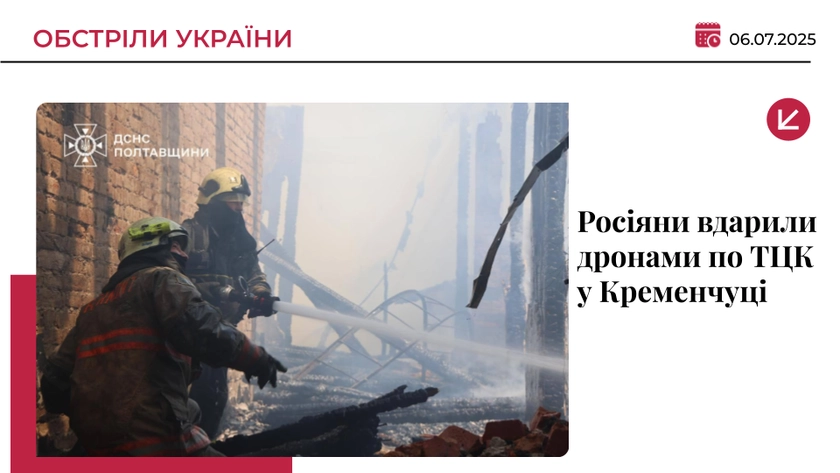 Через удар по ТЦК у Кременчуці постраждала людина