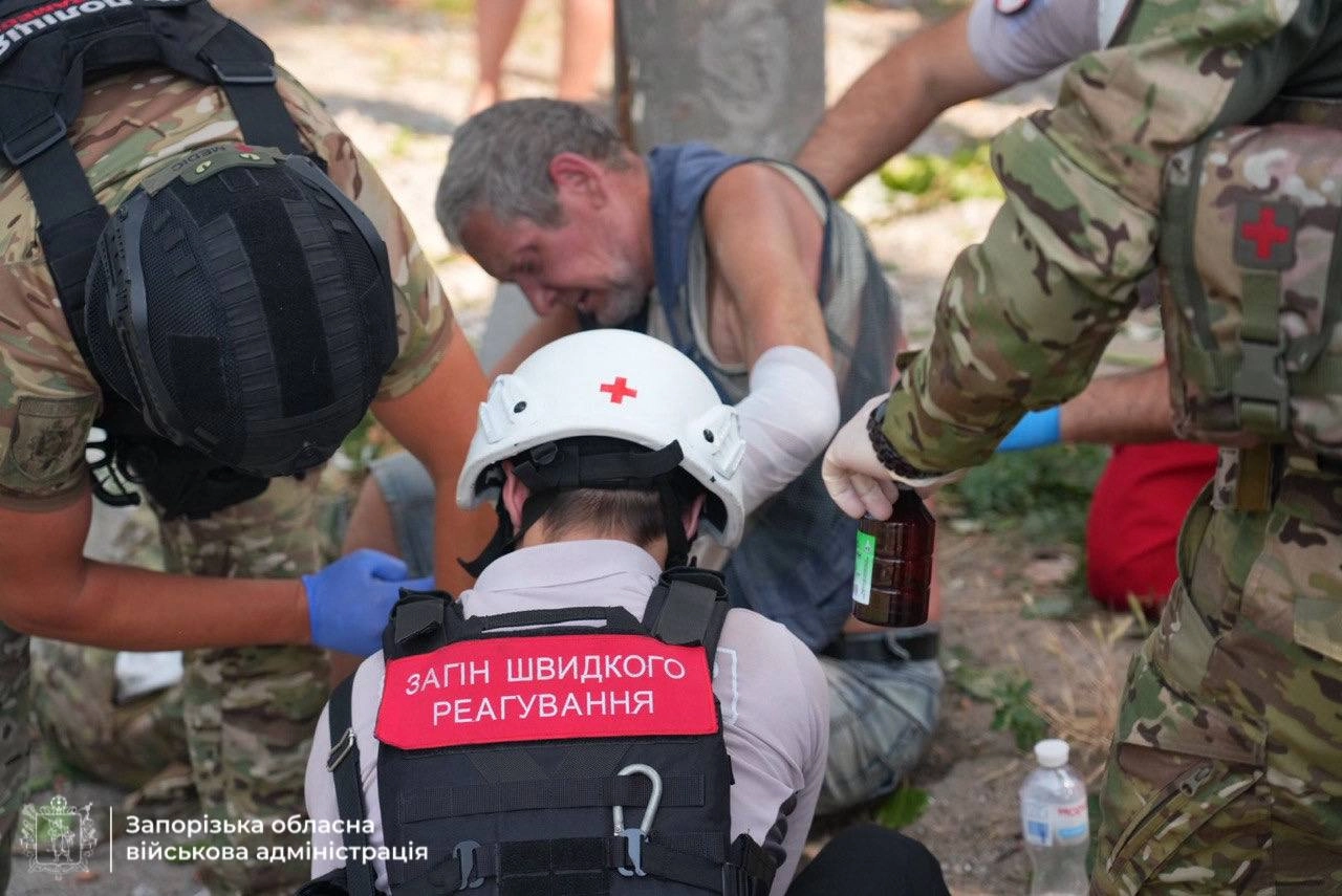 Russia Strikes Zaporizhzhia with Drones After Deadly Overnight Assaults Across Ukraine