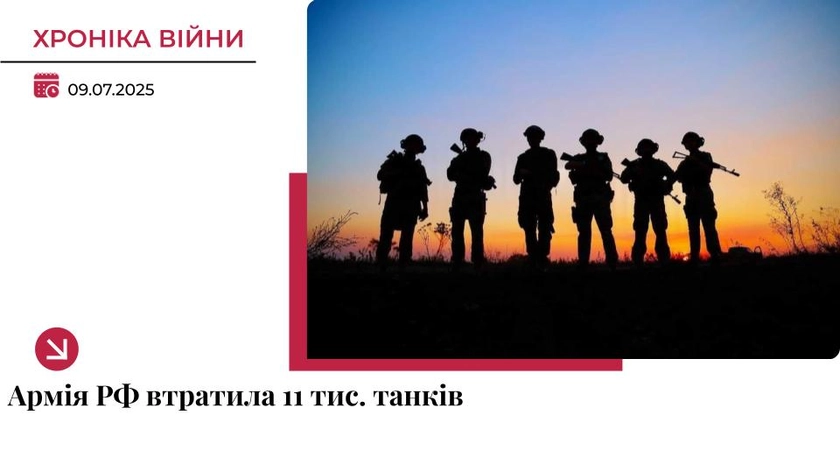 Хроніка війни: Росіяни втратили на фронті 11 тисяч танків