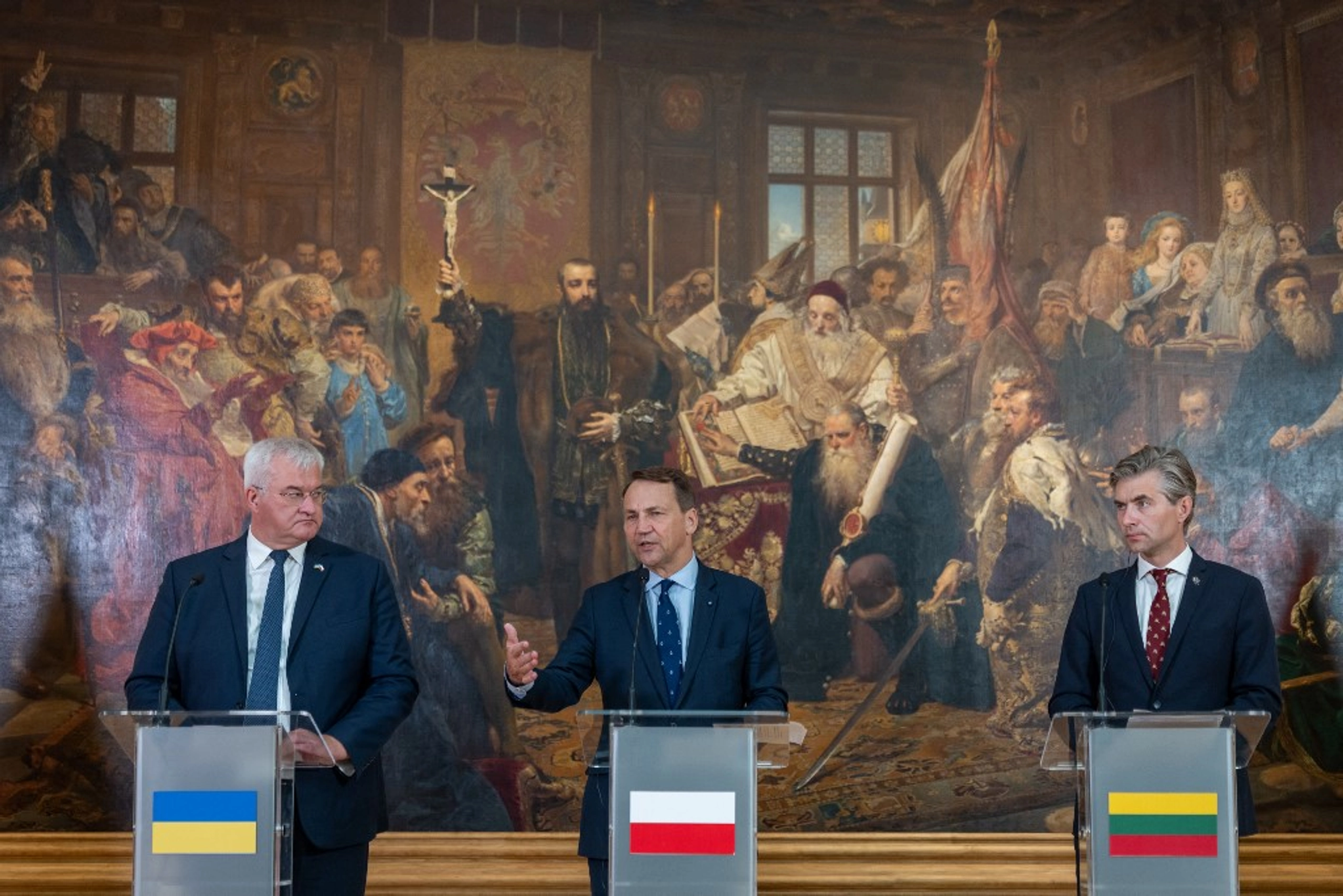Люблінський трикутник обговорив відповідальність РФ за хімзброю та створення форуму істориків