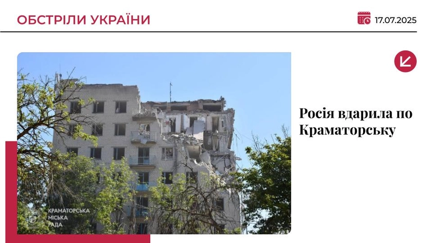 Армія РФ атакувала Краматорськ: семеро поранених, значні руйнування інфраструктури