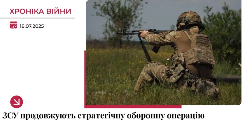 Хроніка війни: Українські війська продовжують стратегічну оборонну операцію