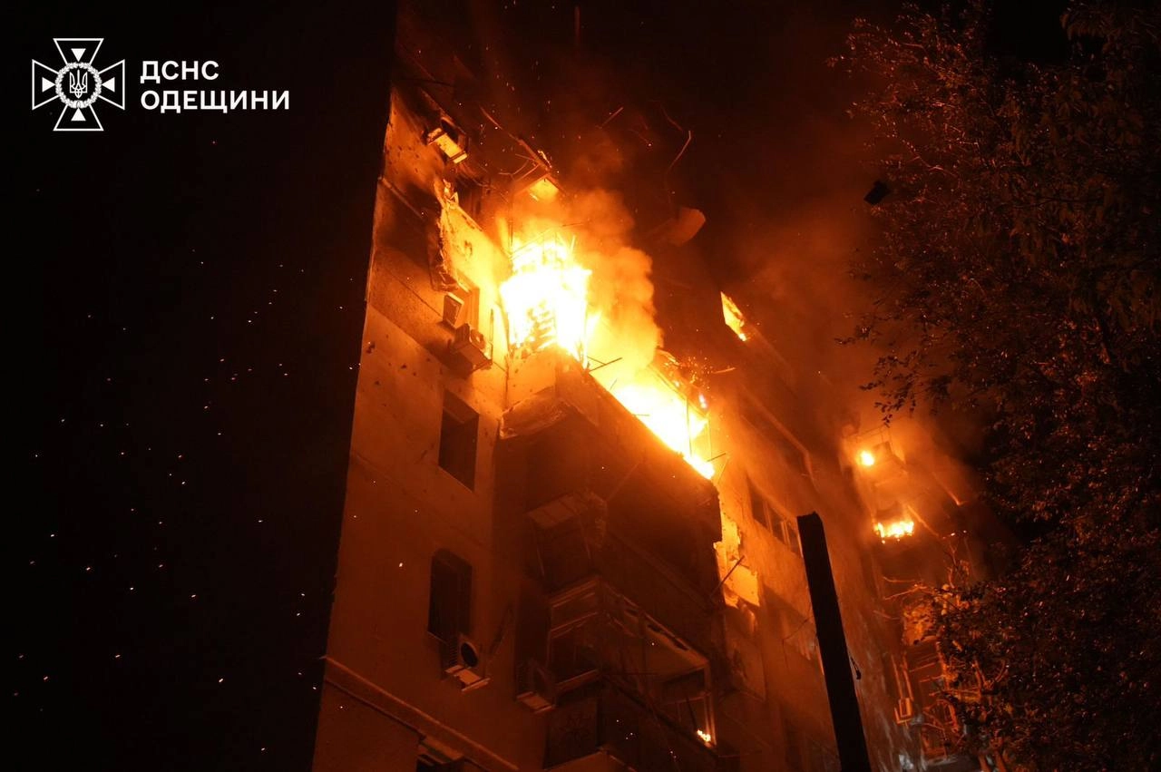 Russian Attack on Odesa Kills One, Says Mayor