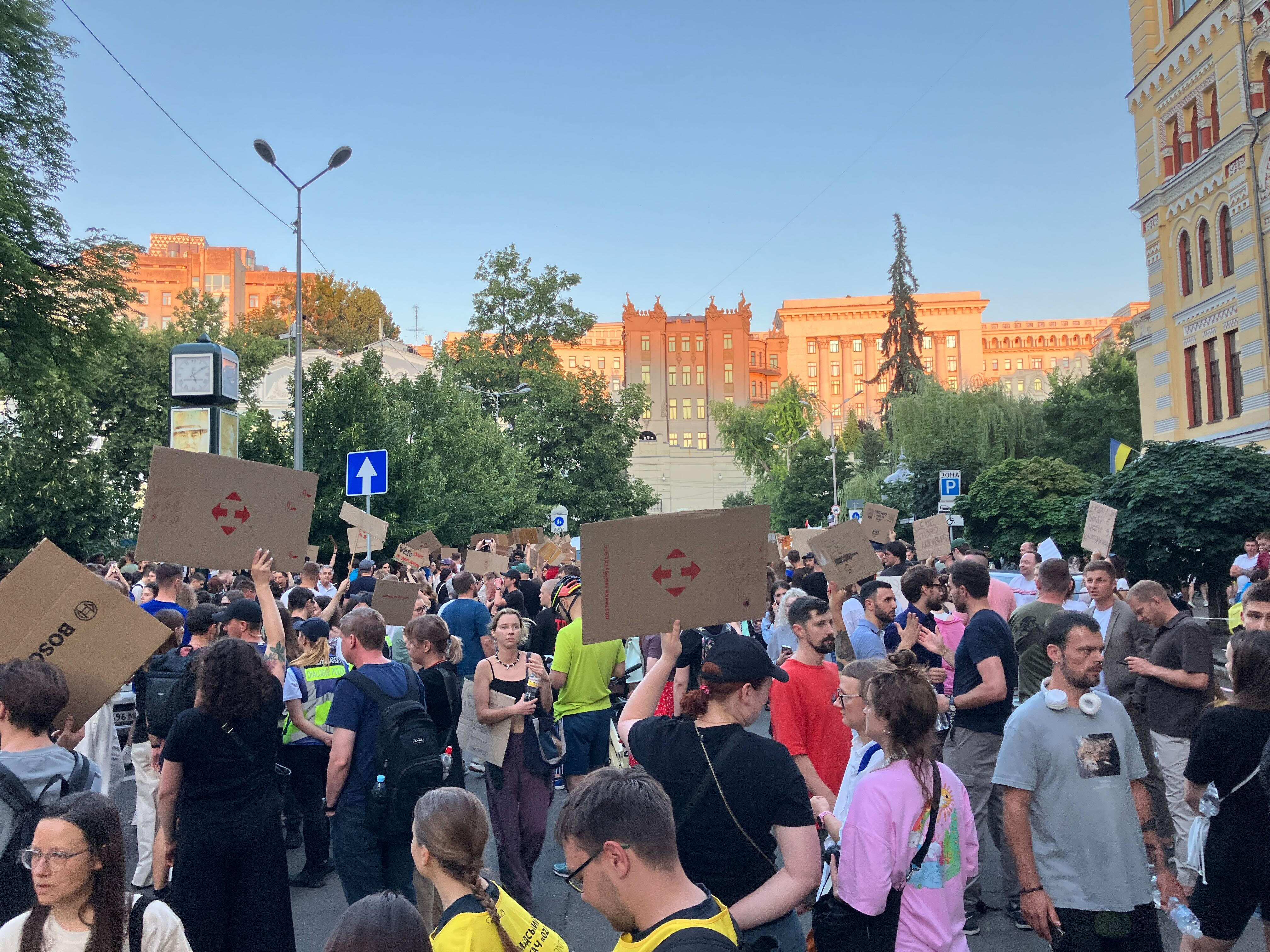 IN PICTURES: Ukraine Erupts Again: Anti-Corruption Protests Enter Second Day