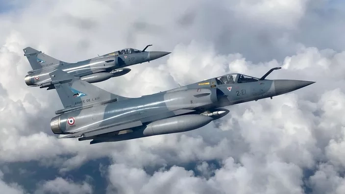 В Україні вперше розбився винищувач Mirage-2000: пілот катапультувався