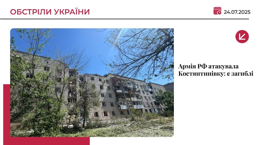 Війська РФ масовано обстріляли Костянтинівку: є загиблі