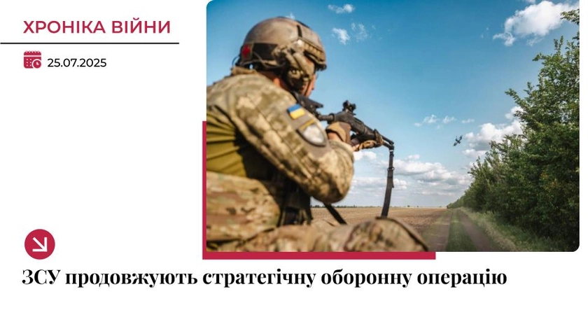 Хроніка війни: Сили оборони продовжують стратегічну оборонну операцію