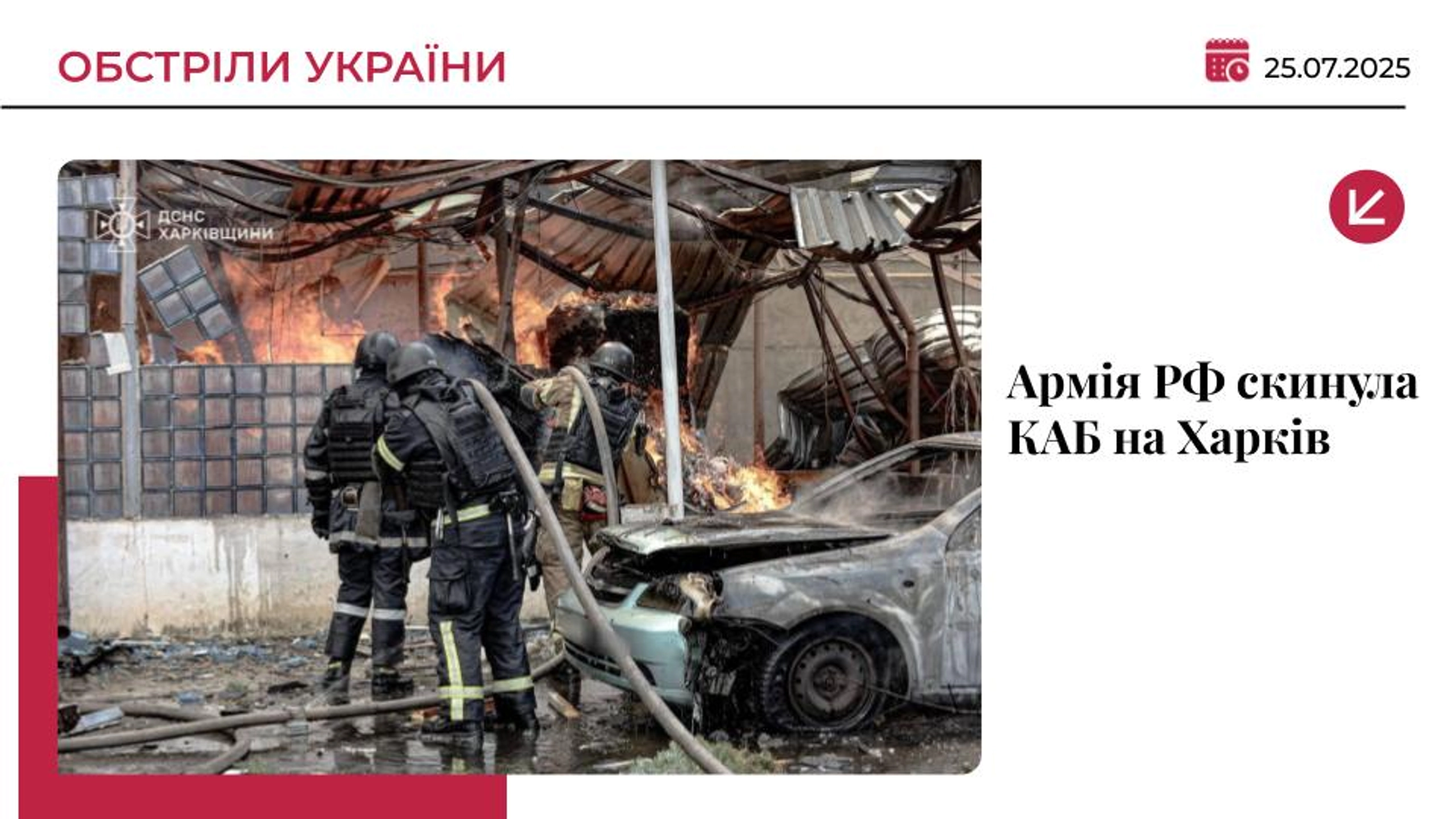 Росія вдарила КАБом по медзакладу в Харкові є постраждалі та загиблий