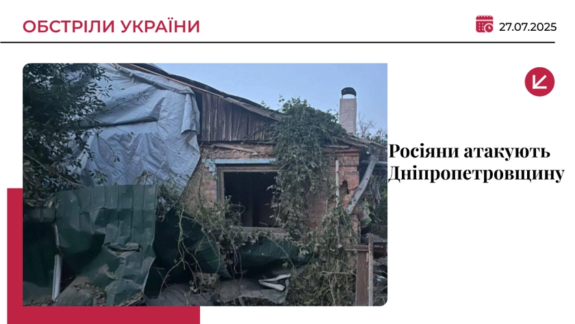 Росіяни поранили чотирьох жителів Дніпропетровщини