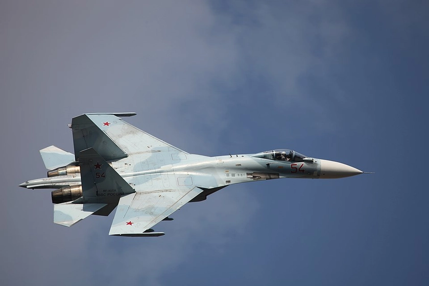 Russian Su-27UB Fighter Jet Destroyed in Krasnodar Krai, Ukraine’s Intel Releases Video