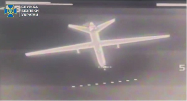 Ukrainian Interceptor Drone Scores Possible First-Ever Kill Against Russian Orion Strike UAV Carrying Bombs