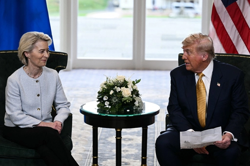 Фон дер Ляєн і Трамп обговорили Україну під час торговельних переговорів