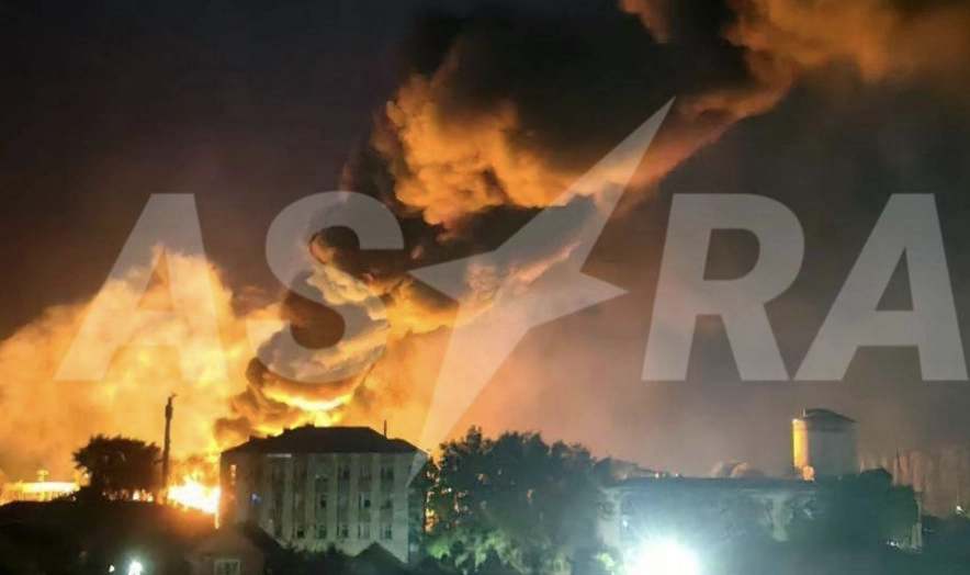 Дрони налетіли на залізницю та ресурсну базу в Ростовській області