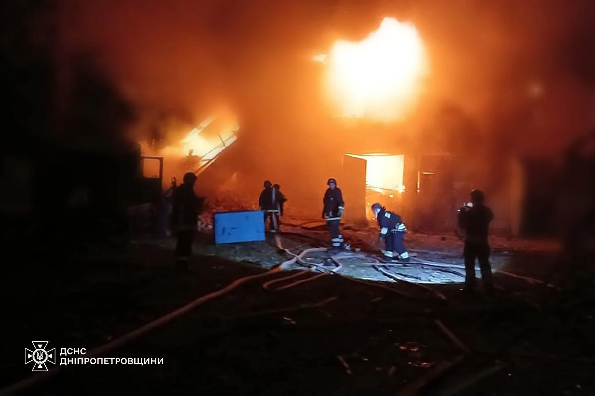 Fires, Injuries in Kharkiv, Rail Station Damaged as Russia Launches 78 Drones