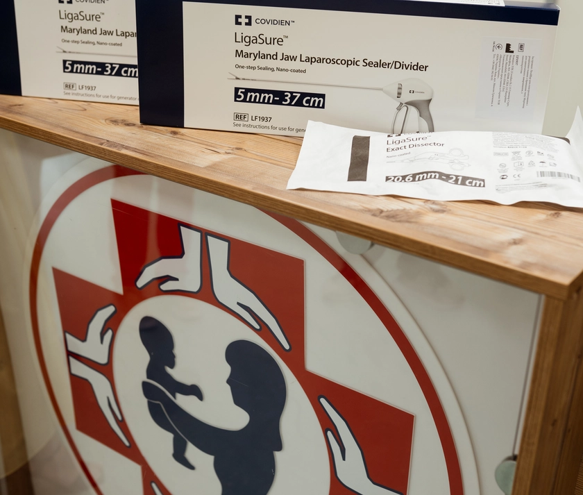 The Andrii Matiukha Foundation Provides Okhmatdyt with Advanced Surgical Equipment