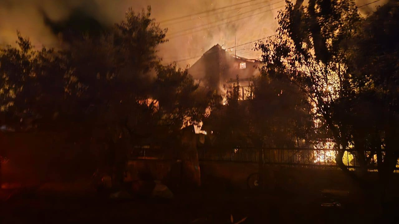 Shaheds Hit Kharkiv Region, 10 Residences Ablaze, One Casualty