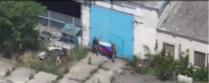 'Aparecer com Tricolor termina da mesma maneira': a Intel da Ucrânia elimina os russos após a foto da bandeira