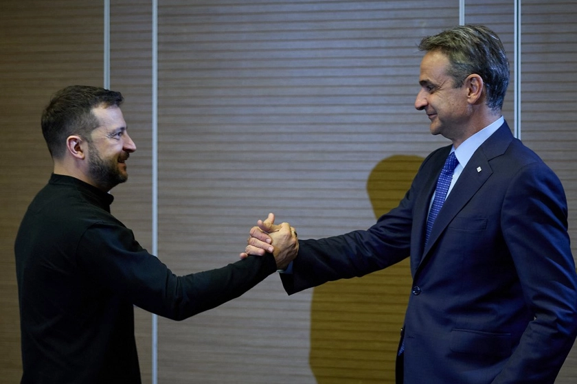 Zelensky and Greek PM Plan Odesa Recovery