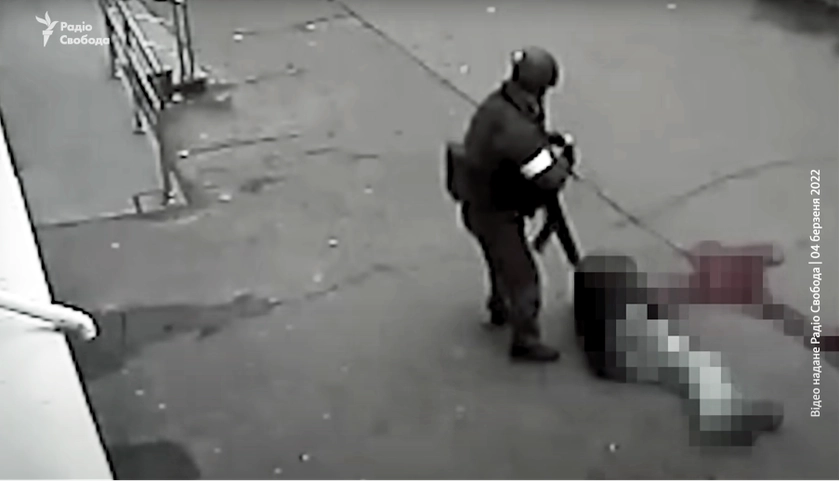 WATCH: New CCTV Reveals More Evidence of Russian War Crimes in Bucha