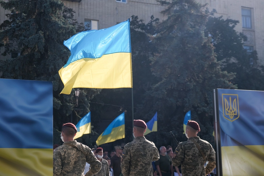 Чергова група добровольців Українського легіону йде служити в ЗСУ