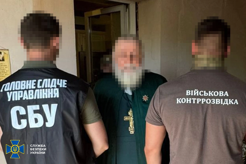 У Запоріжжі СБУ викрила агентів розвідки РФ на чолі зі священником УПЦ (МП)