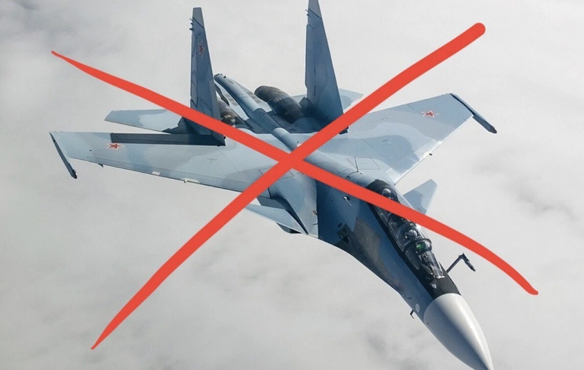 Росіяни, імовірно, втратили винищувач Су-30СМ біля острова Зміїний