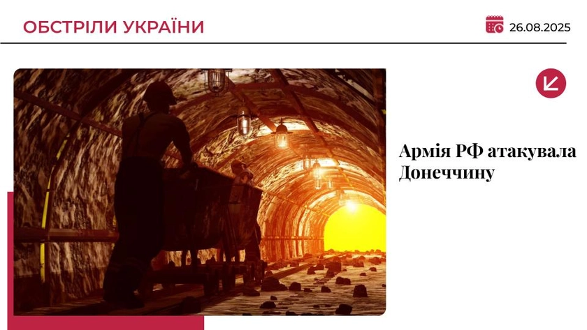Обстріл РФ знеструмив шахти на Донеччині: є загиблий, 148 гірників заблоковані під землею