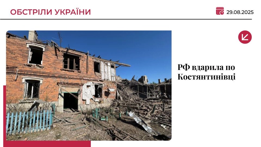 Росія вдарила FPV-дроном по комунальниках у Костянтинівці: є загиблий та поранені