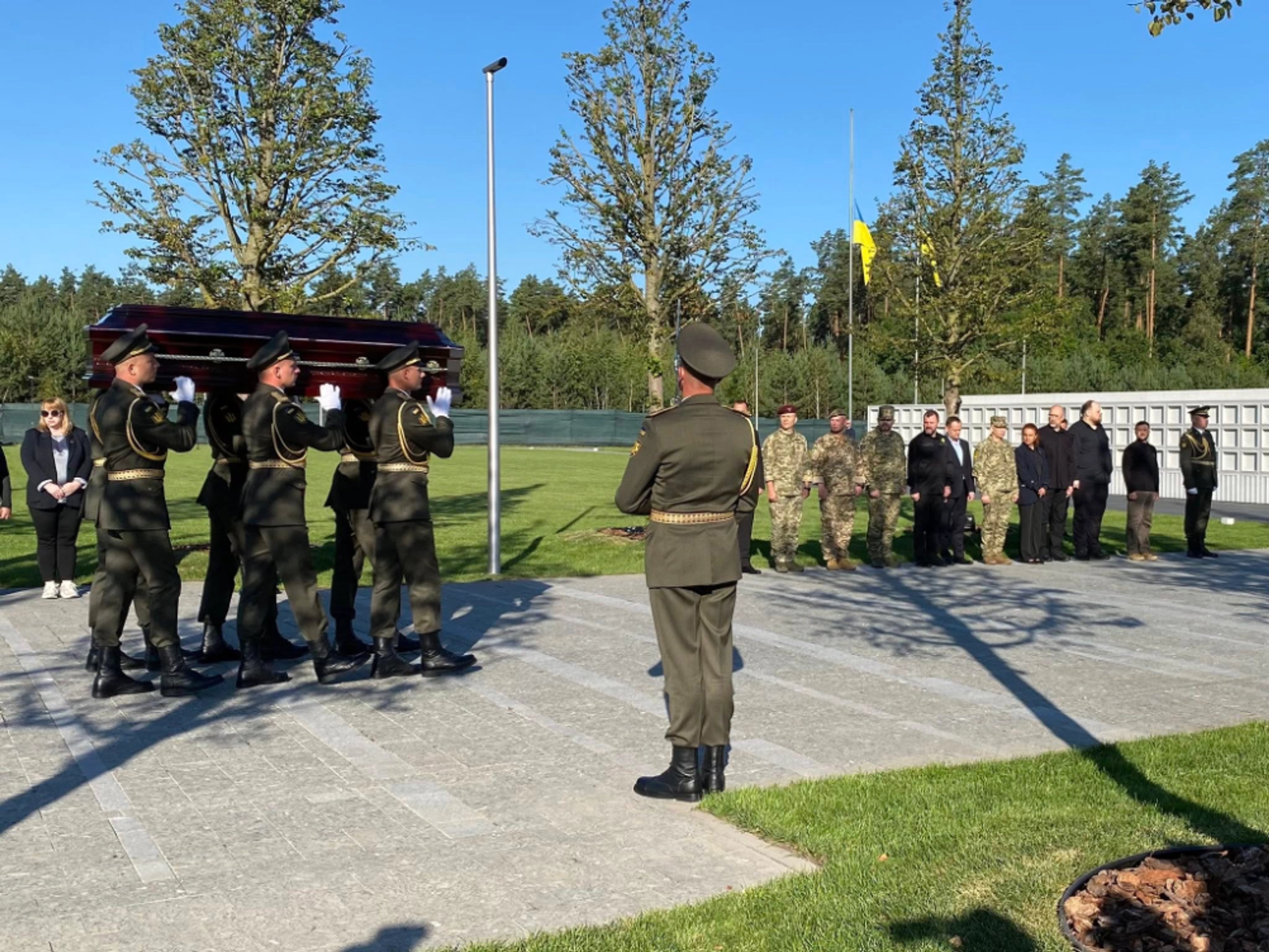 National Military Memorial Cemetery Opens in Kyiv
