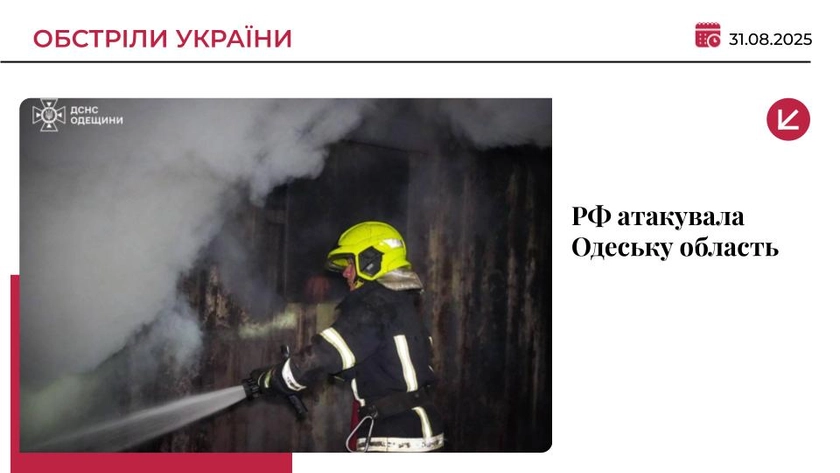 Росія масовано атакувала Одещину дронами