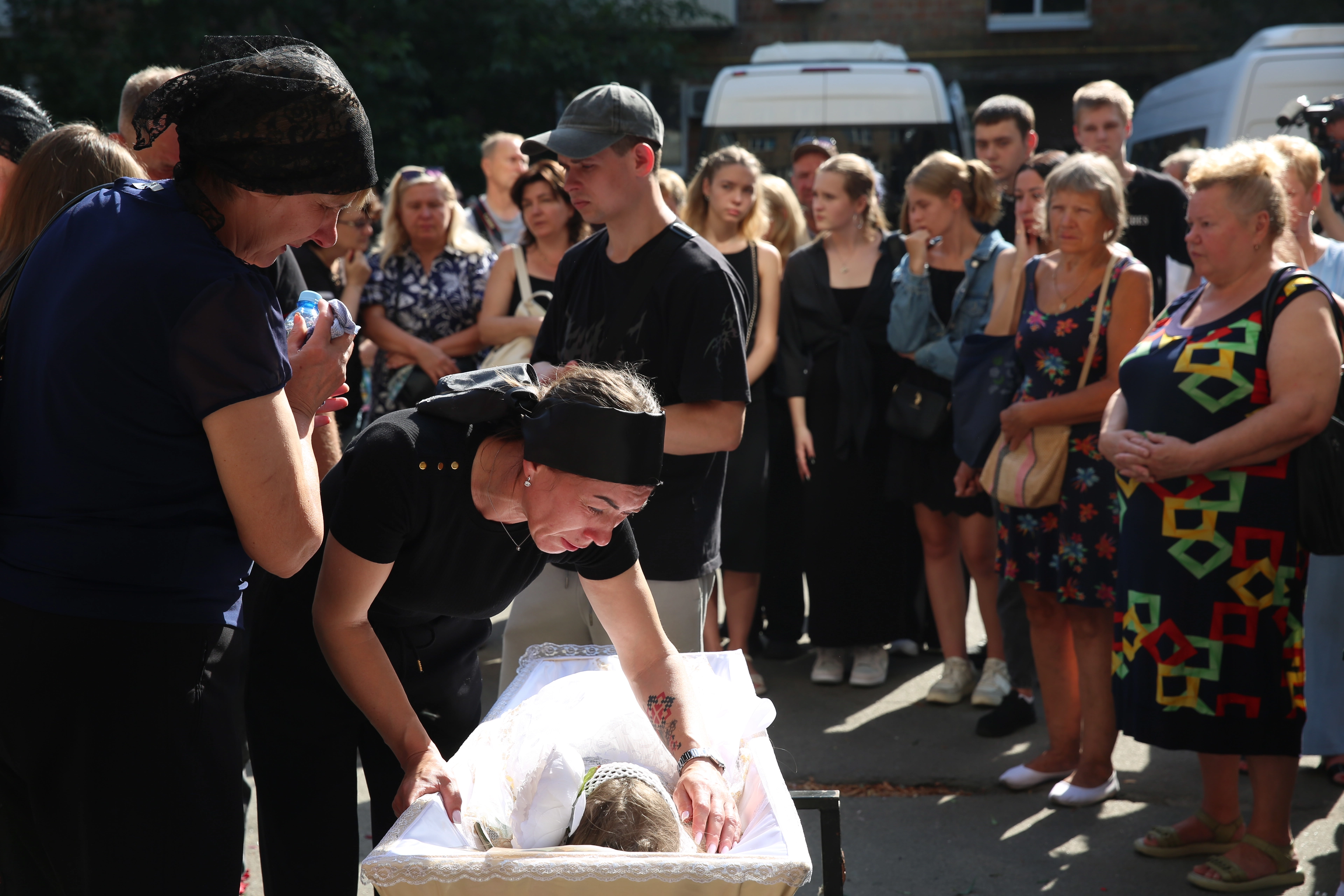 Kyiv Mourns 2-Year-Old and Mother Killed in Deadly Russian Attack
