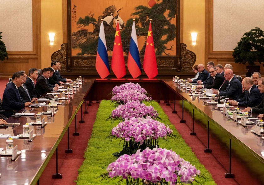 Putin Tells Xi China-Russia Ties Are at ‘Unprecedented Level’