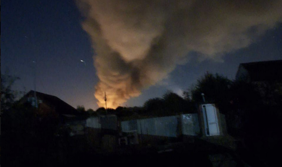 Ukraine Hits Russian Fuel and Military Infrastructure in Coordinated Overnight Assault