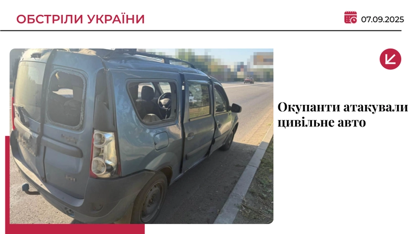 Війська РФ поцілили у цивільну автівку під Слов’янськом: загинула жінка