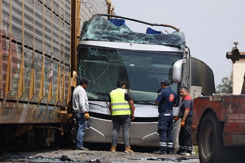 У Мексиці поїзд протаранив автобус: 10 загиблих, понад 60 поранених
