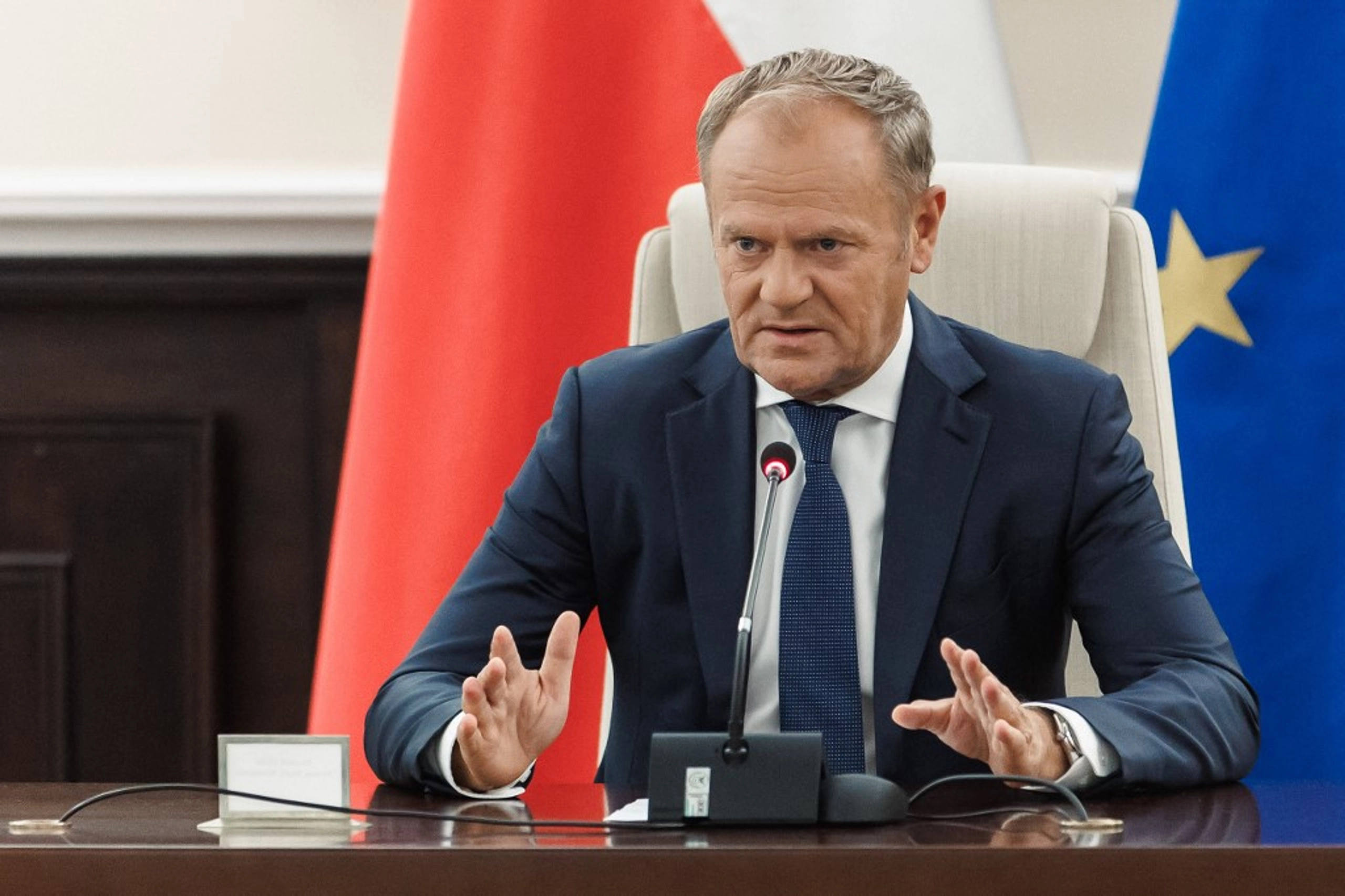 Туск закликав Захід до дій, назвавши війну в Україні питанням виживання цивілізації