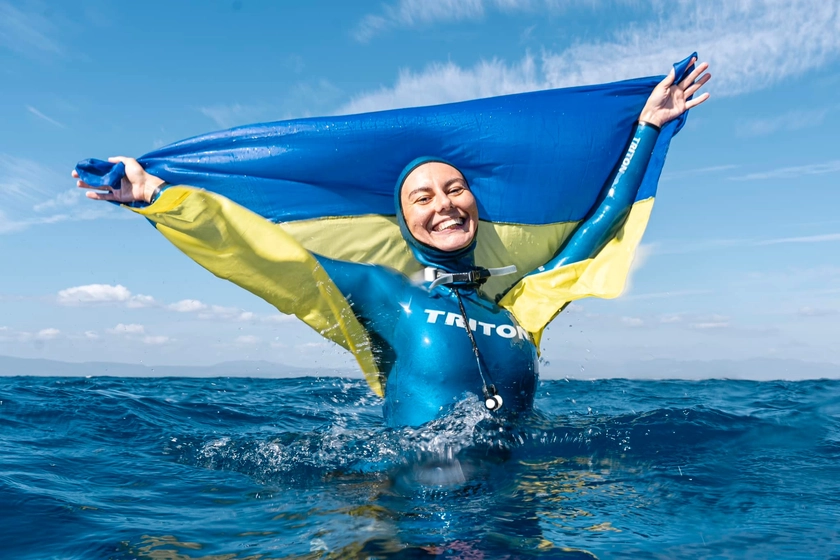 Катерина Садурська знову стала чемпіонкою світу з фрідайвінгу