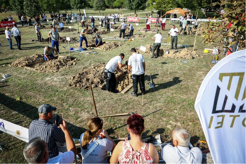 Digging for Victory – Russia Competes in Hungary’s Grave Digging Competition