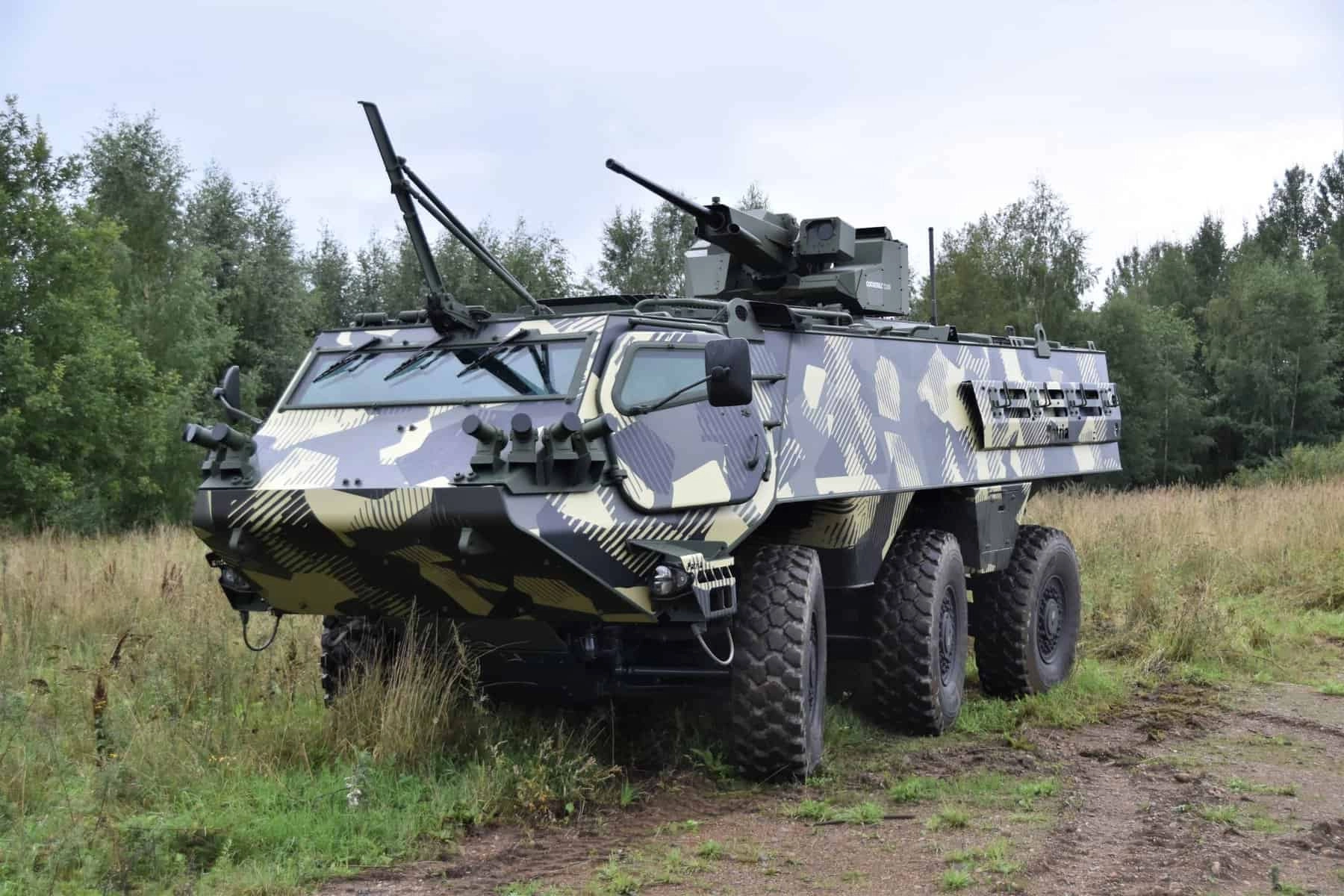 Латвія передала Україні чергову партію бронетранспортерів Patria 6x6