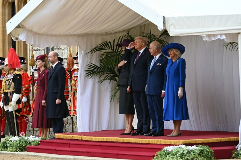 Що приховано за сукнями: візит Трампів до Лондона